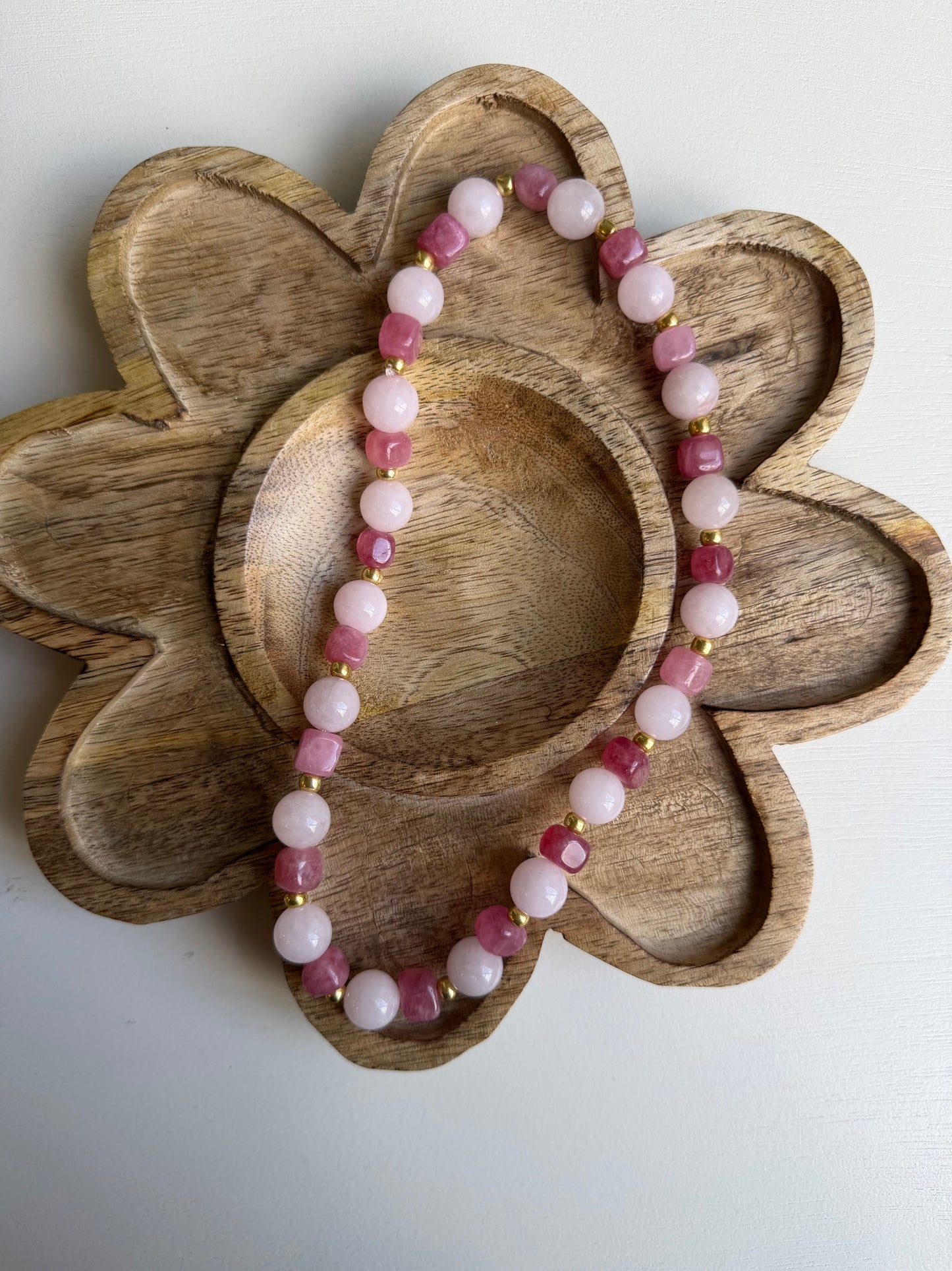 Pink Beaded