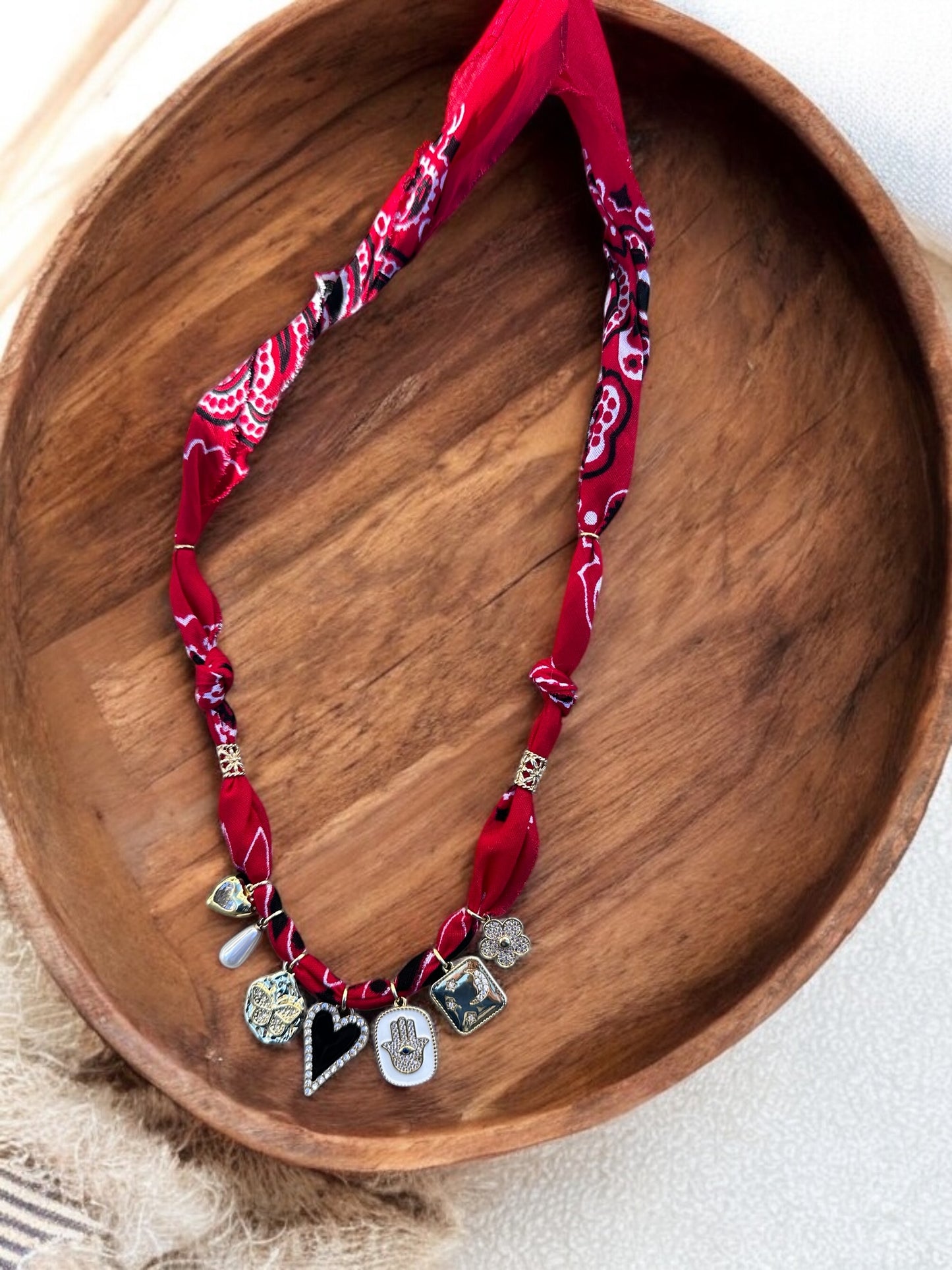 Red with Black Heart