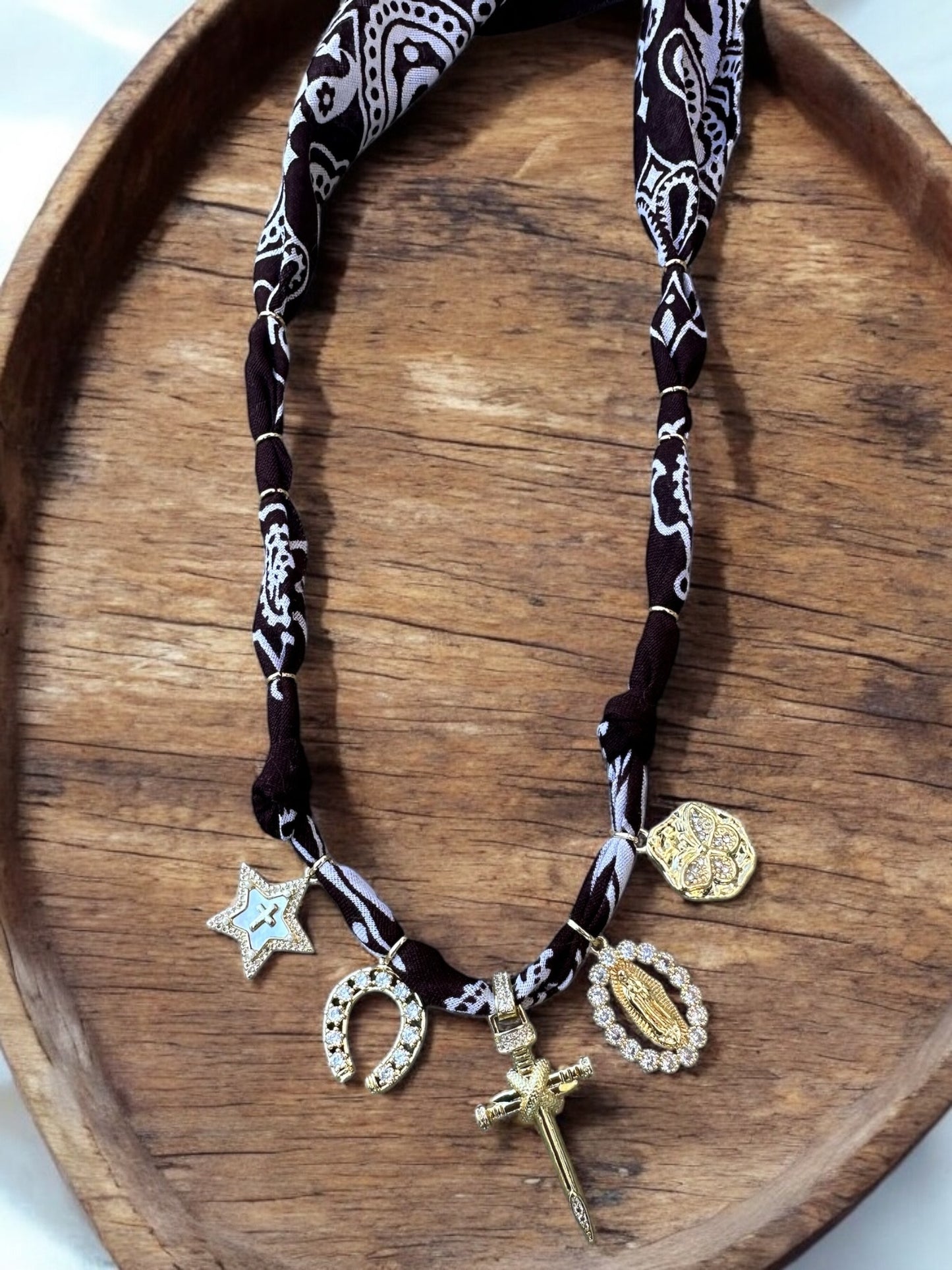Brown with Cross
