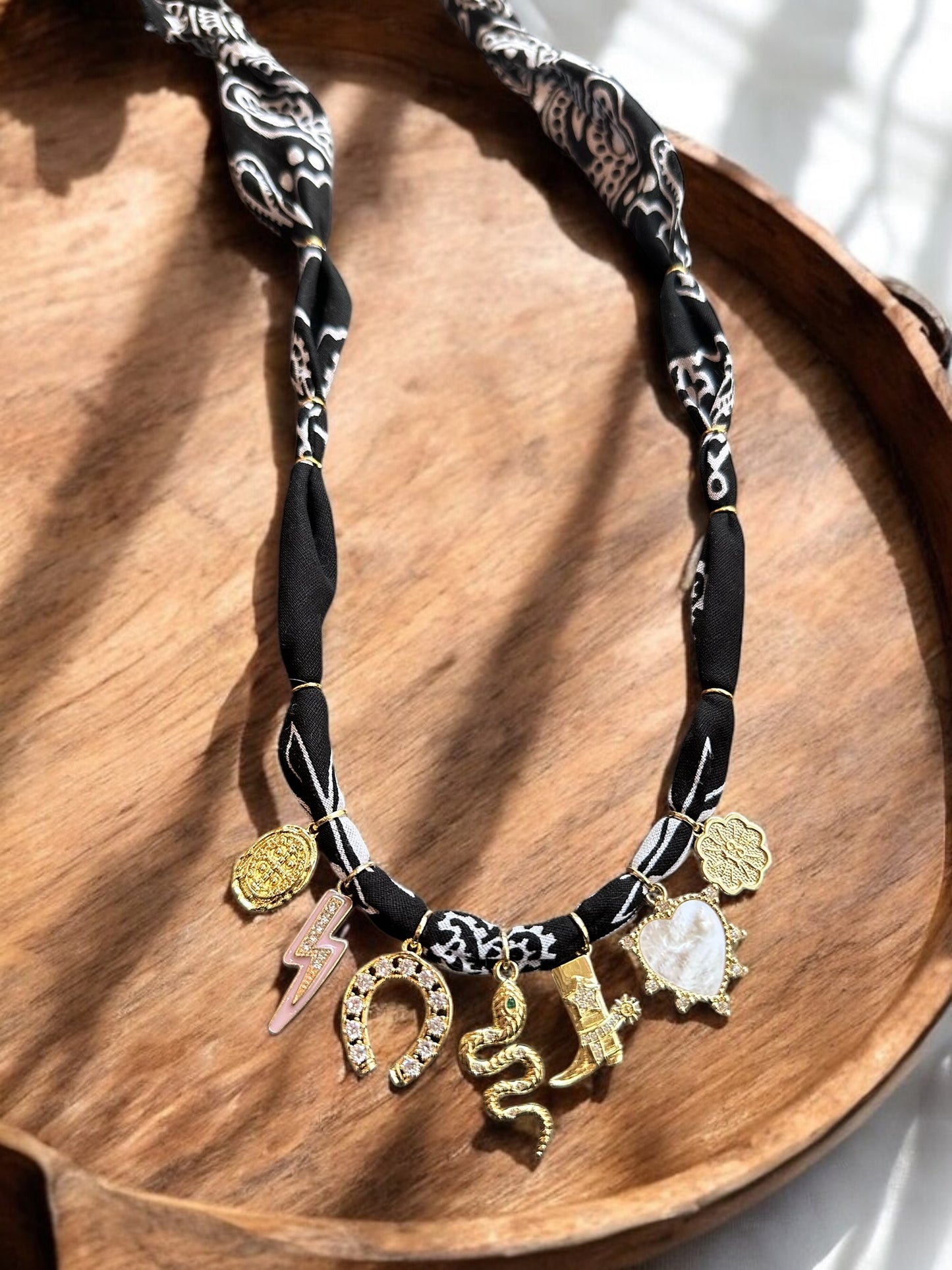 Black with Snake