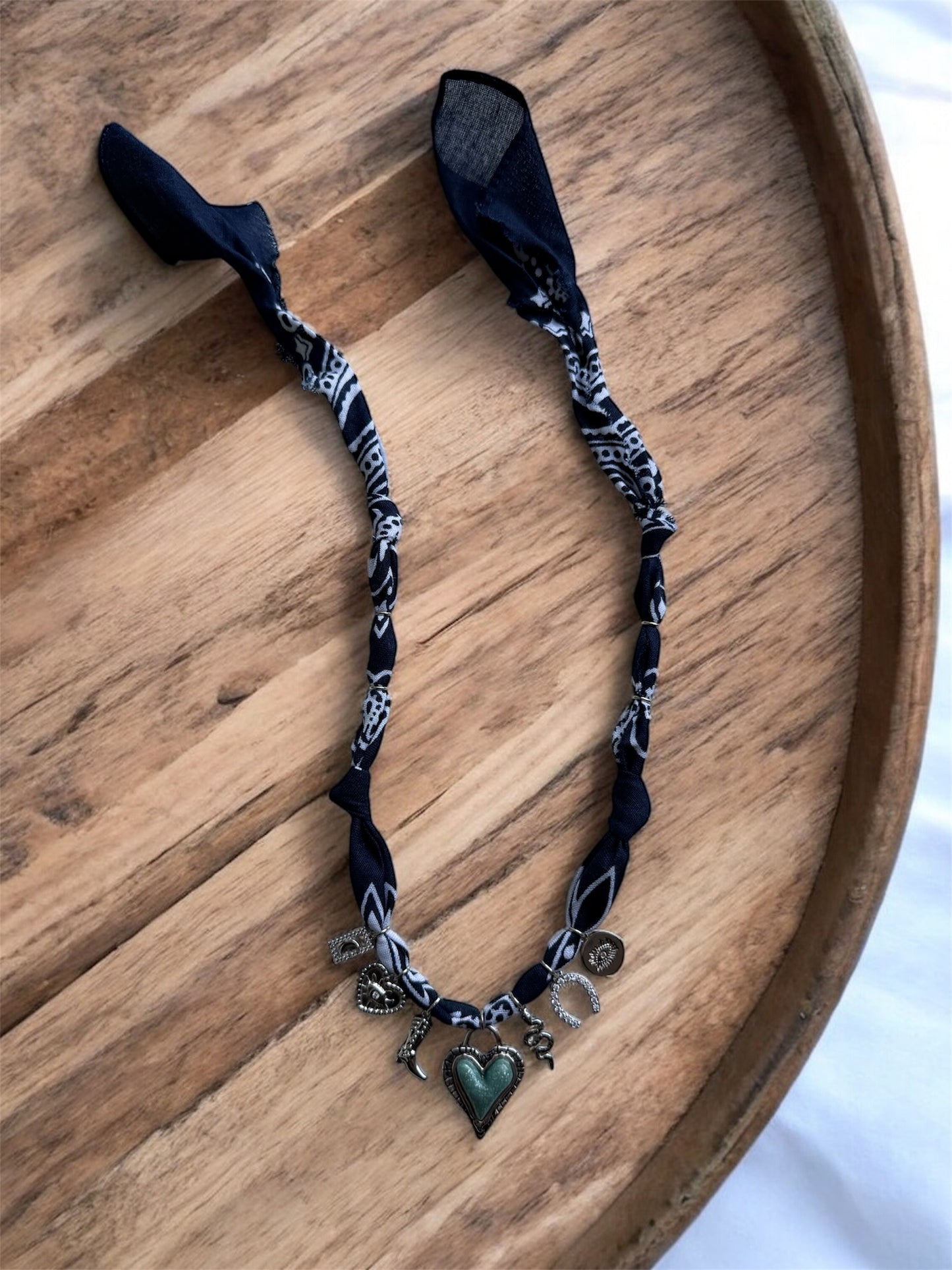 Navy Traditional with Blue Heart