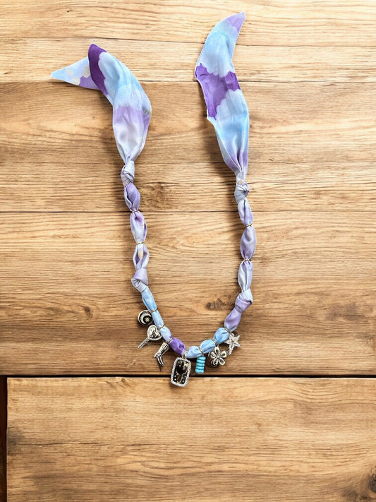 Purple and Blue with Cactus