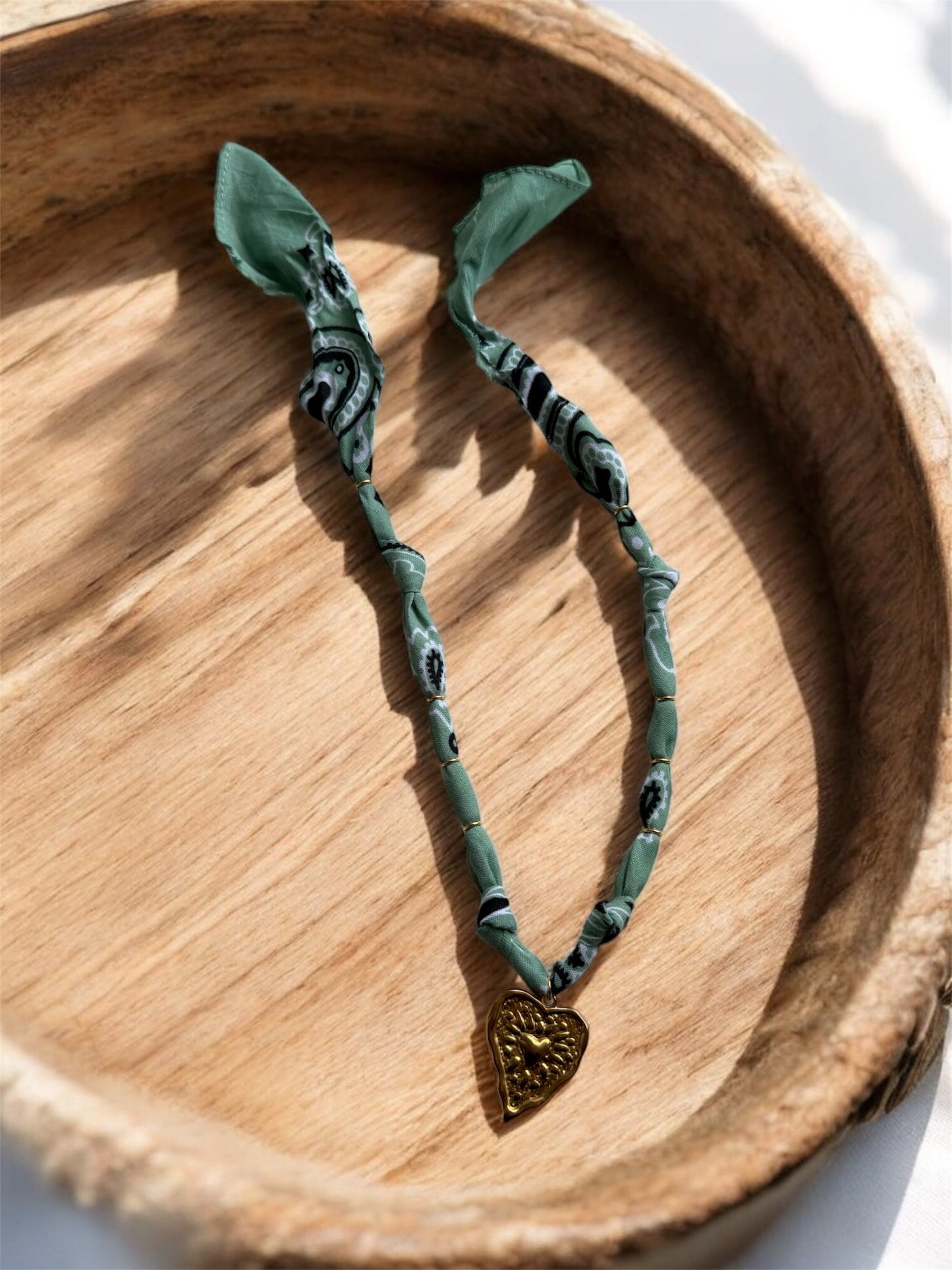 Green Traditional with Large Heart