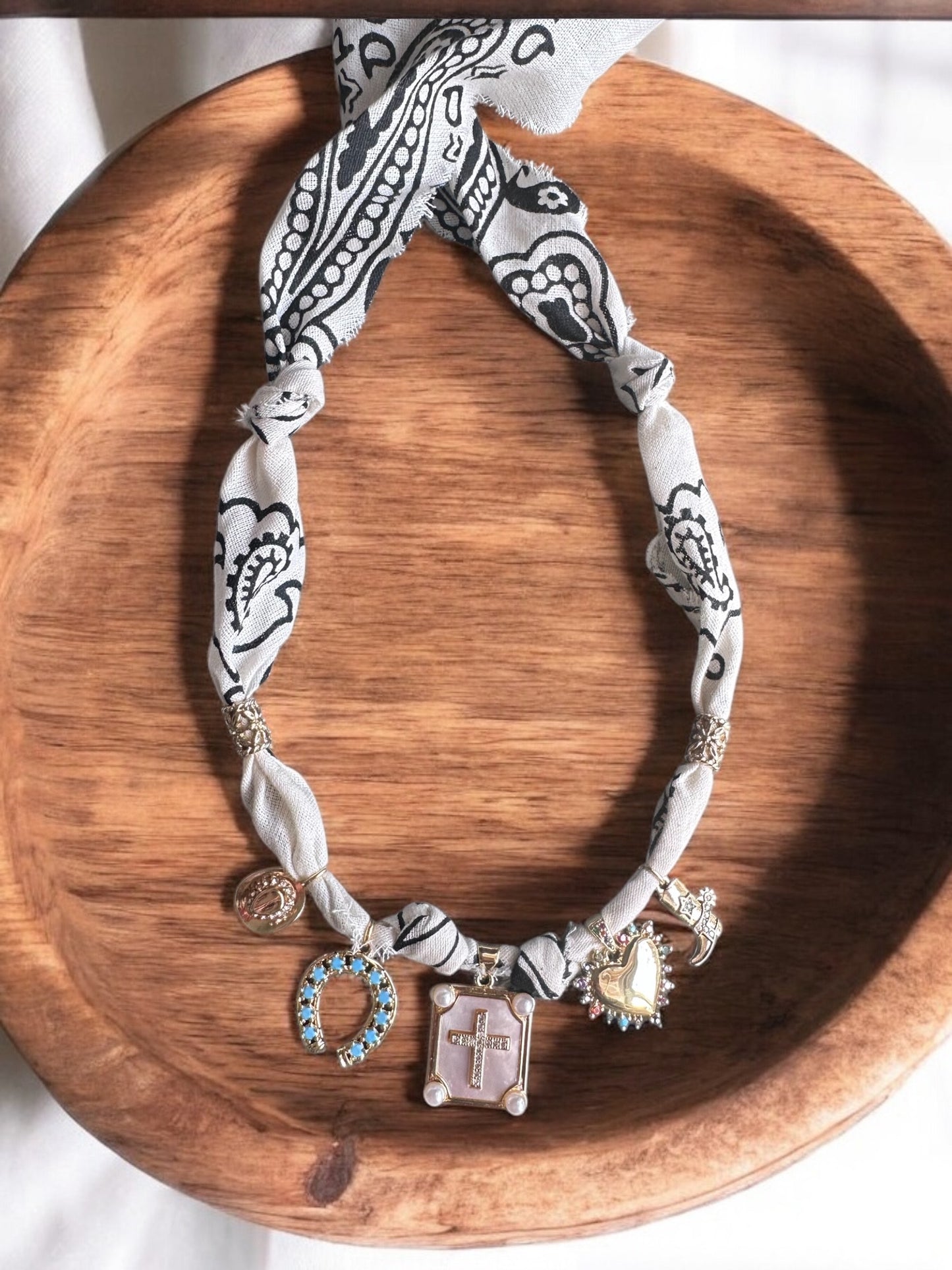 Ivory Pendant Cross