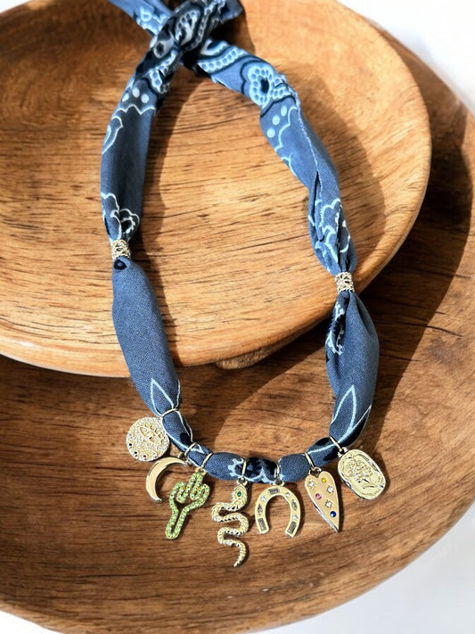 Dark Grey with Snake
