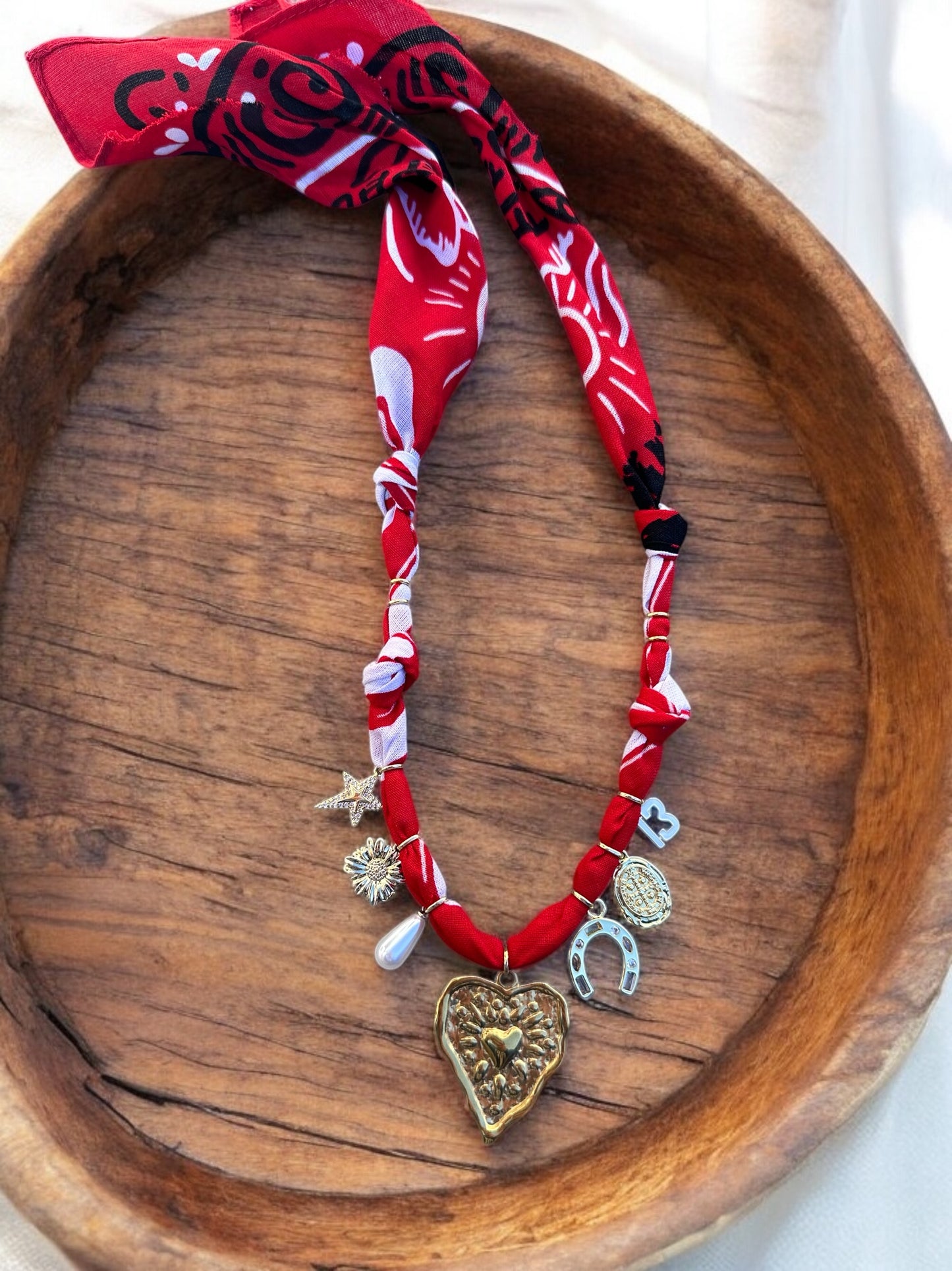 Red with Large Heart