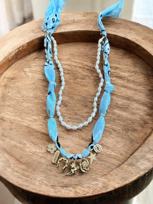 Light Blue with Pearl Layer
