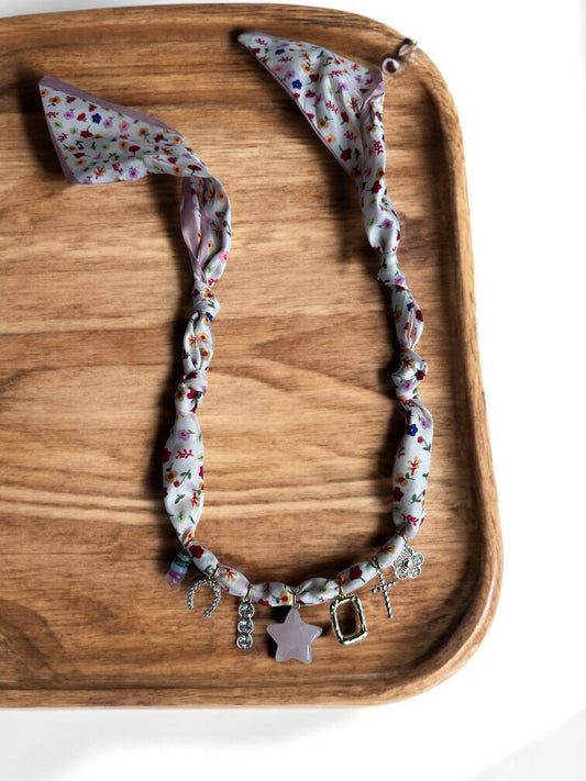 Floral with Rose Quartz Star