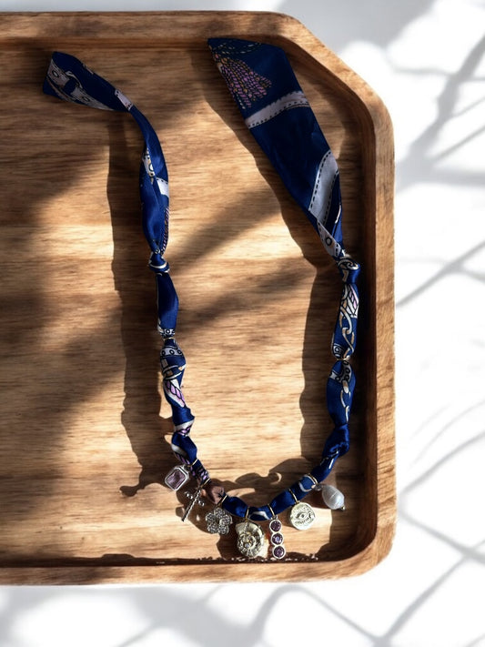Navy with Seashell